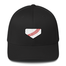 Load image into Gallery viewer, Homeplate Stitch Logo - Structured Twill Cap