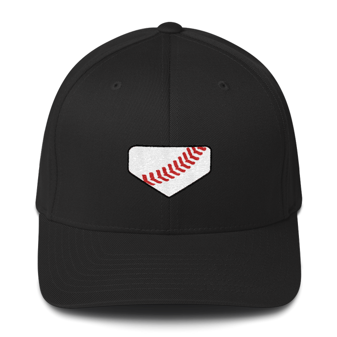 Homeplate Stitch Logo - Structured Twill Cap