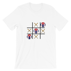 Baseball Winner Game - TTT - Cuba Flag - Short-Sleeve T-Shirt