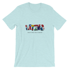 Load image into Gallery viewer, Proud Latino-  Flags - Uniting Culturas - Short-Sleeve T-Shirt