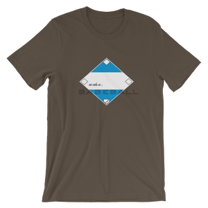 Mi Vida de Baseball - Nicaragua Flag - Short-Sleeve T-Shirt