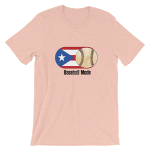Baseball Mode - PR Flag Dirt Ball - Short-Sleeve T-Shirt