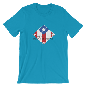 My Life is Beisbol - PR Flag - Short-Sleeve T-Shirt