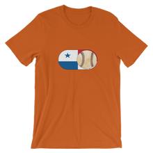 Load image into Gallery viewer, Baseball Mode -No Words - Panama Flag - Short Sleeve T-Shirt