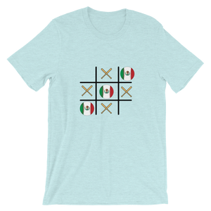 Baseball Winner Game - TTT - Mexico Flag - Short-Sleeve T-Shirt