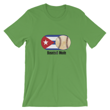 Load image into Gallery viewer, Baseball Mode- Cuba Flag Dirt Ball - Short-Sleeve T-Shirt