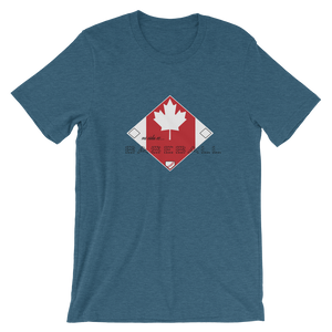 Mi Vida es Baseball - Canada Flag - Short-Sleeve T-Shirt