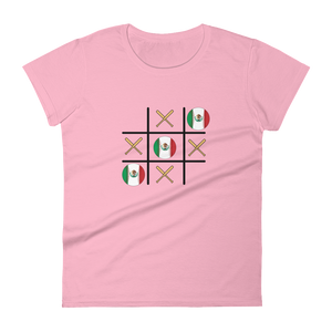Baseball Game Winner - TTT - Mexico Flag - Women's short sleeve t-shirt