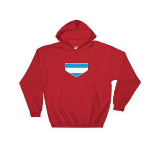 This is My Home - Homeplate Nicaragua Flag - Hooded Sweatshirt