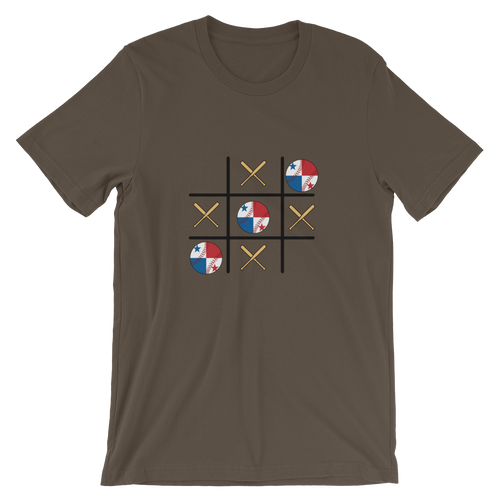 Baseball Winner Game - TTT- Panama Flag - Short-Sleeve T-Shirt