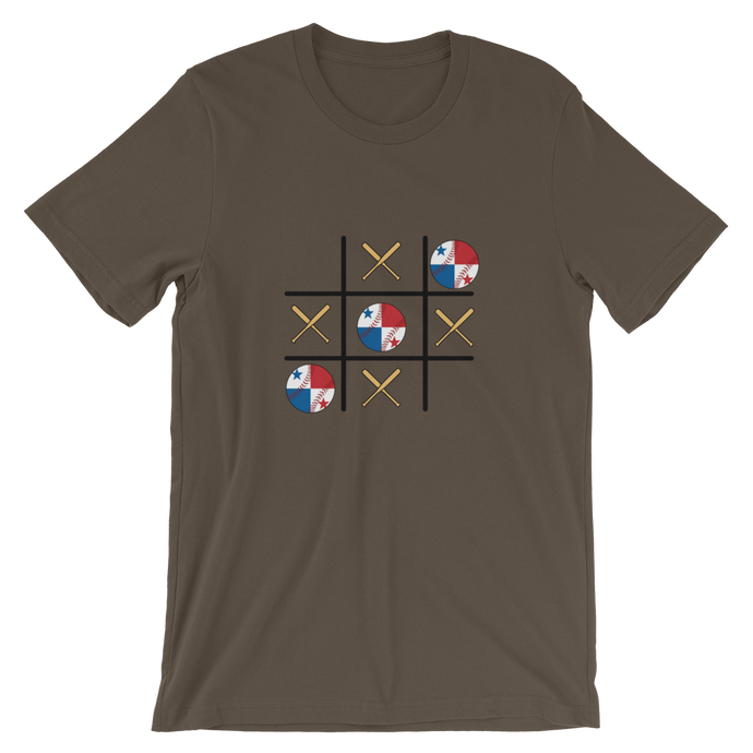 Baseball Winner Game - TTT- Panama Flag - Short-Sleeve T-Shirt