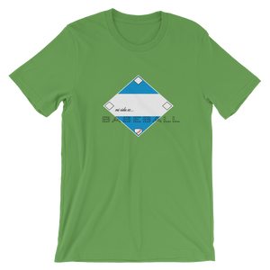 Mi Vida de Baseball - Nicaragua Flag - Short-Sleeve T-Shirt