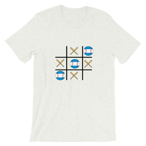 Baseball Winner Game - TTT - Nicaragua Flag - Short-Sleeve T-Shirt