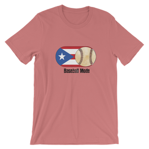 Baseball Mode - PR Flag Dirt Ball - Short-Sleeve T-Shirt