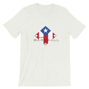 Mi Vida es Baseball - PR Flag - Short-Sleeve T-Shirt