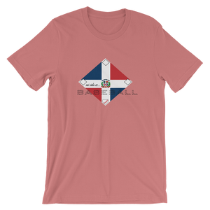 Mi Vida es Baseball - RD Flag - Short-Sleeve T-Shirt