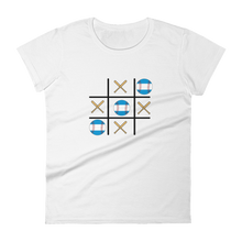 Load image into Gallery viewer, Baseball Game Winner - TTT - Nicaragua Flag - Women&#39;s short sleeve t-shirt