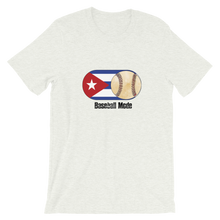 Load image into Gallery viewer, Baseball Mode- Cuba Flag Dirt Ball - Short-Sleeve T-Shirt