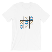 Load image into Gallery viewer, Baseball Winner Game - TTT - Nicaragua Flag - Short-Sleeve T-Shirt