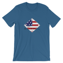 Load image into Gallery viewer, My Life is Beisbol - USA Flag - Short-Sleeve T-Shirt