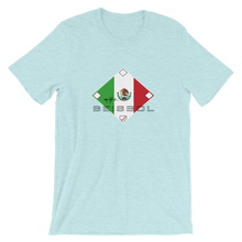 Load image into Gallery viewer, My life is Beisbol - Mexico Flag - Short-Sleeve T-Shirt