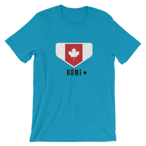 This is My Home - Canada Homeplate Flag - Short-Sleeve T-Shirt