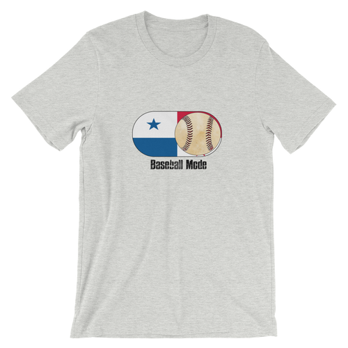 Baseball Mode - Panama Flag Dirt Ball - Short-Sleeve T-Shirt