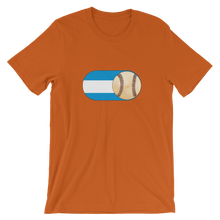 Load image into Gallery viewer, Baseball Mode - No Words - Nicaragua Flag -  Short-Sleeve T-Shirt