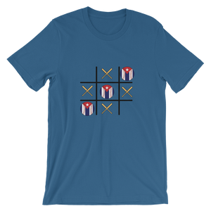 Baseball Winner Game - TTT - Cuba Flag - Short-Sleeve T-Shirt
