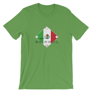 My life is Beisbol - Mexico Flag - Short-Sleeve T-Shirt