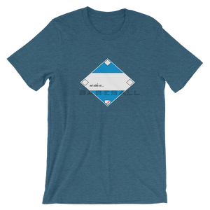 Mi Vida de Baseball - Nicaragua Flag - Short-Sleeve T-Shirt