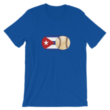 Load image into Gallery viewer, Baseball Mode -No Words - Cuba Flag - Short Sleeve T-Shirt