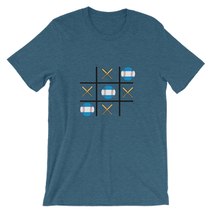 Baseball Winner Game - TTT - Nicaragua Flag - Short-Sleeve T-Shirt