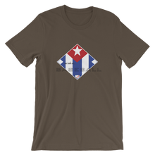 Load image into Gallery viewer, Mi Vida es Baseball - Cuba Flag - Short-Sleeve T-Shirt