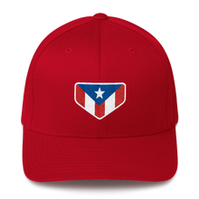 Load image into Gallery viewer, Baseball Puerto Rico Flag Cap