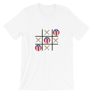 Baseball Winner Game - TTT - PR Flag - Short-Sleeve T-Shirt
