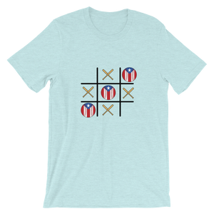 Baseball Winner Game - TTT - PR Flag - Short-Sleeve T-Shirt