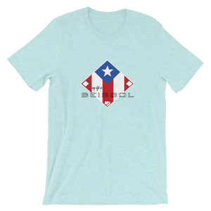 My Life is Beisbol - PR Flag - Short-Sleeve T-Shirt