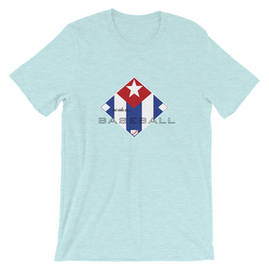 Mi Vida es Baseball - Cuba Flag - Short-Sleeve T-Shirt
