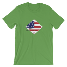 Load image into Gallery viewer, My Life is Beisbol - USA Flag - Short-Sleeve T-Shirt