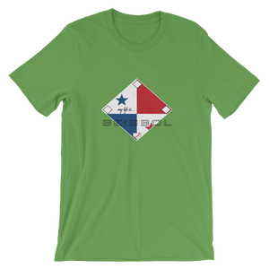 My Life is Beisbol - Panama Flag - Short-Sleeve T-Shirt