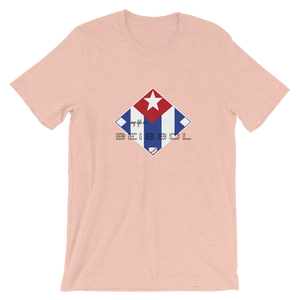 My Life is Beisbol - Cuba Flag - Short-Sleeve T-Shirt