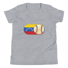 Load image into Gallery viewer, Baseball Mode - Venezuela Flag - Youth Short Sleeve T-Shirt