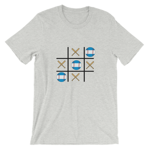 Baseball Winner Game - TTT - Nicaragua Flag - Short-Sleeve T-Shirt