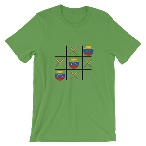 Baseball Winner Game - TTT-  Venezuela Flag - Short-Sleeve T-Shirt