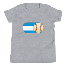 Load image into Gallery viewer, Baseball Mode - Nicaragua Flag - Youth Short Sleeve T-Shirt