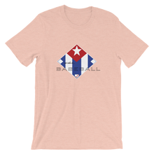 Load image into Gallery viewer, Mi Vida es Baseball - Cuba Flag - Short-Sleeve T-Shirt