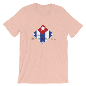Mi Vida es Baseball - Cuba Flag - Short-Sleeve T-Shirt