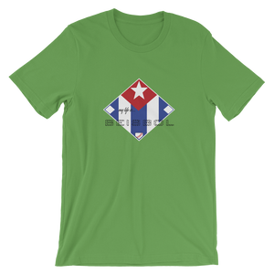 My Life is Beisbol - Cuba Flag - Short-Sleeve T-Shirt