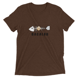 Baseball Short Sleeve T-shirt - Bacalao (cod) + Dirt Ball + Homeplate